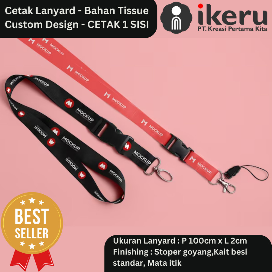 Cetak Lanyard custom