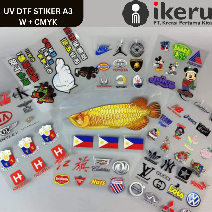 Stiker UV Dtf